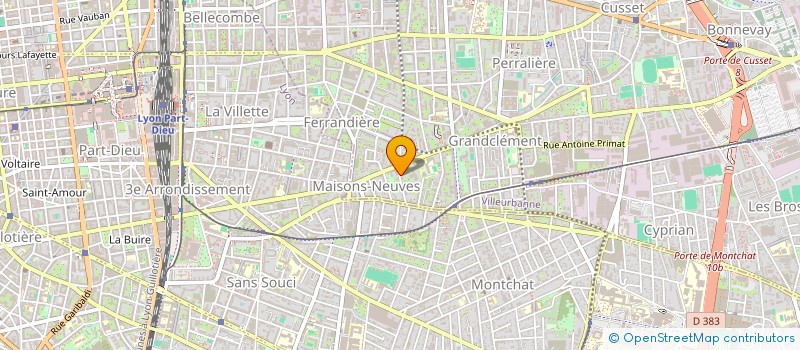 localisation de l'entreprise YS PATRIMOINE à LYON