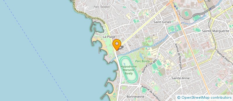 localisation de l'entreprise YS PRADO à MARSEILLE