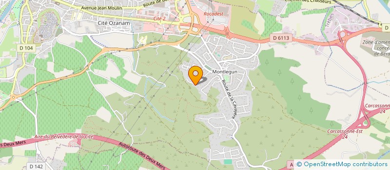 localisation de l'entreprise YS RAVALEMENT à CARCASSONNE