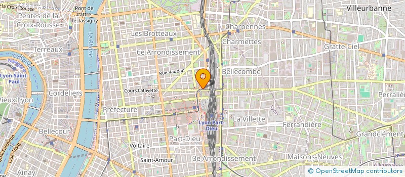 localisation de l'entreprise YS RH  LYON