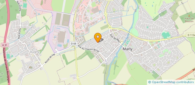 localisation de l'entreprise YS SCI  MARLY