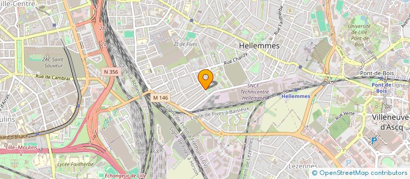 localisation de l'entreprise YS SOLUTIONS RH  LILLE