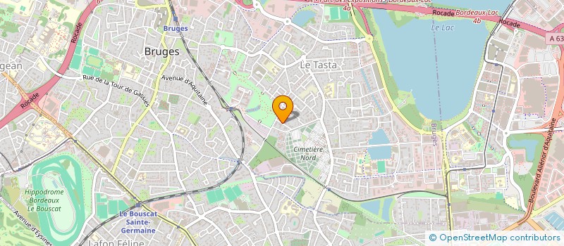 localisation de l'entreprise YS TRANSIT à BRUGES