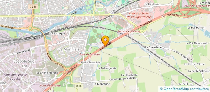 localisation de l'entreprise YSA  CESSON-SEVIGNE