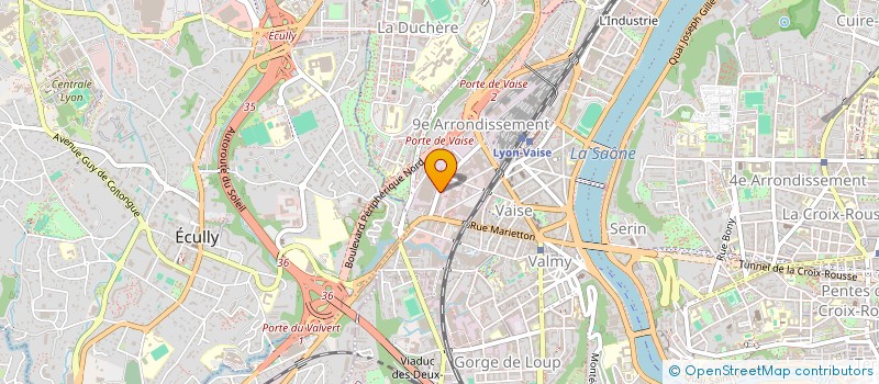 localisation de l'entreprise YSA SOLUTIONS  LYON