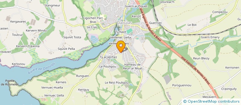 localisation de l'entreprise YSAAC  DAOULAS