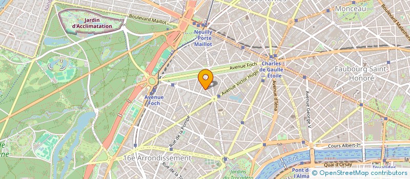 localisation de l'entreprise YSAC PARTNERS  ASNIERES-SUR-SEINE