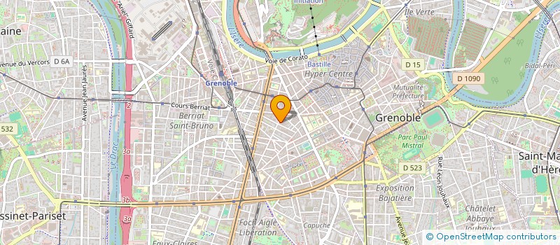 localisation de l'entreprise YSAE FRANCE à GRENOBLE