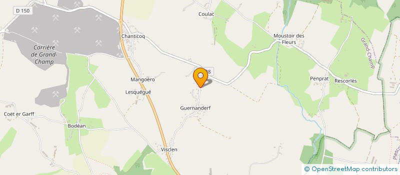 localisation de l'entreprise YSAMA  GRAND-CHAMP