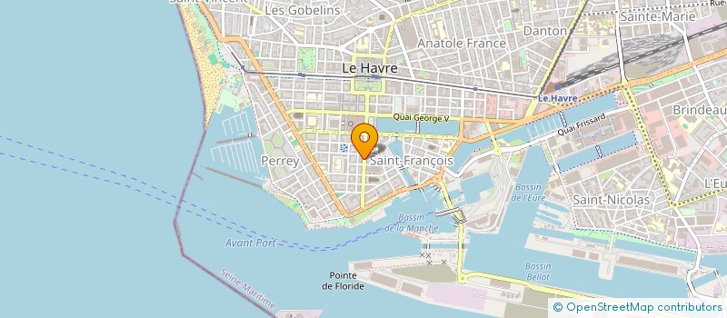 localisation de l'entreprise YSAMAX à LE HAVRE