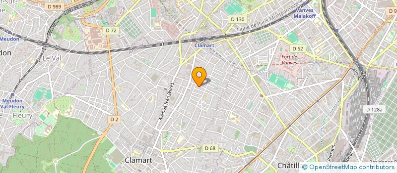 localisation de l'entreprise YSARELIA  CLAMART