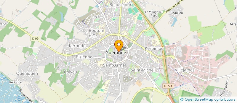 localisation de l'entreprise YSASIM  GUERANDE