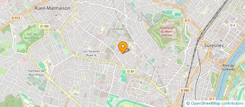 localisation de l'entreprise YSAUZEREAU à RUEIL-MALMAISON