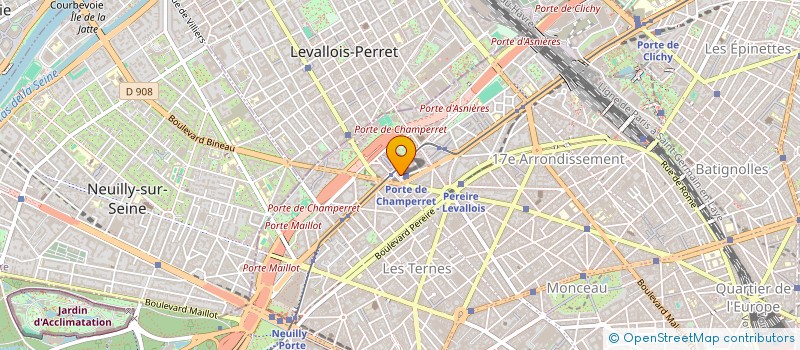localisation de l'entreprise YSE  PARIS