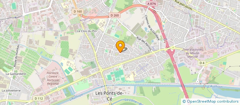 localisation de l'entreprise YSEI  LES PONTS-DE-CE