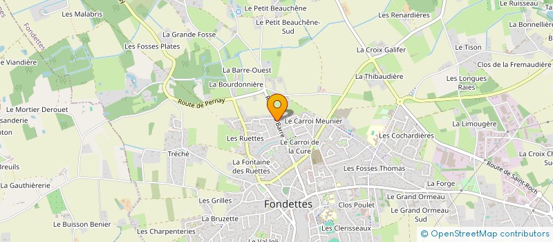 localisation de l'entreprise YSEMBE à FONDETTES