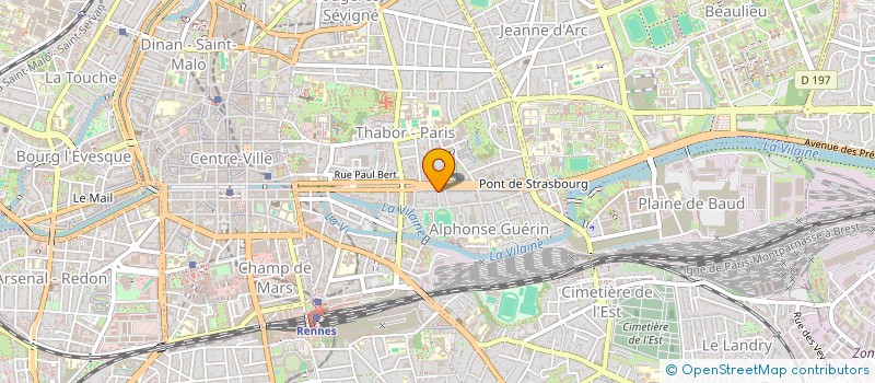 localisation de l'entreprise YSENA  RENNES