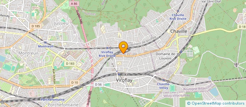 localisation de l'entreprise YSER 118  VIROFLAY