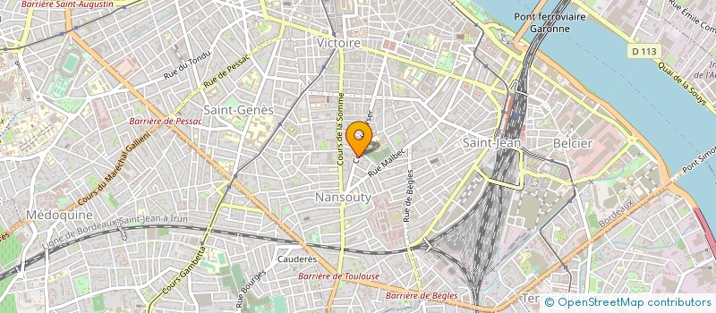 localisation de l'entreprise YSER CONDUITE à BORDEAUX