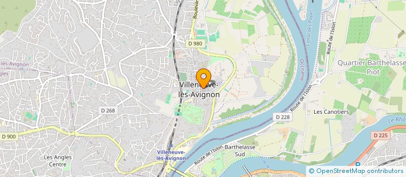 localisation de l'entreprise YSEULT ET ALOIS LMNP  VILLENEUVE-LES-AVIGNON
