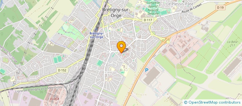 localisation de l'entreprise YSF MULTISERVICES à BRETIGNY-SUR-ORGE