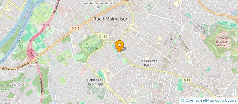 localisation de l'entreprise YSIS à RUEIL-MALMAISON