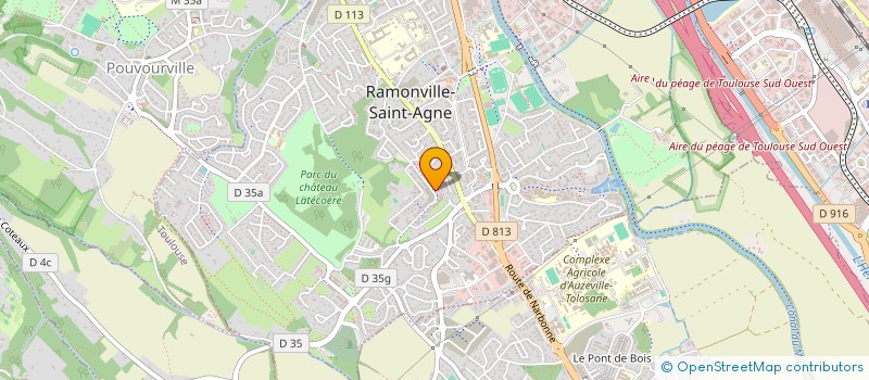 localisation de l'entreprise YSK PLATRERIE  RAMONVILLE-SAINT-AGNE