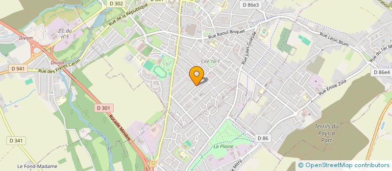 localisation de l'entreprise YSKRAS FRANCO-POLONAIS à BRUAY-LA-BUISSIERE