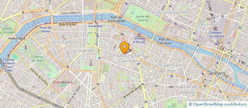 localisation de l'entreprise YSL VENTES PRIVEES FRANCE  PARIS