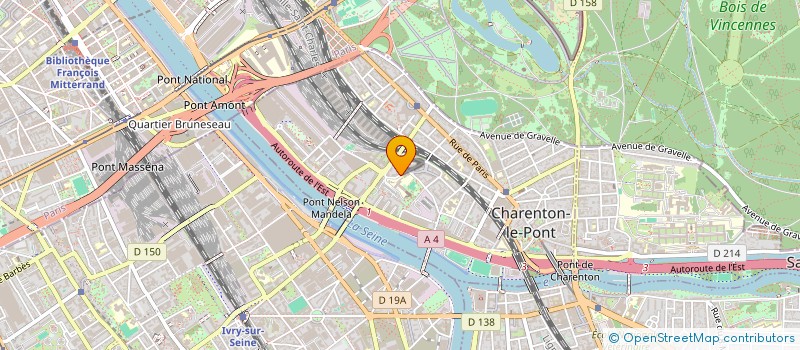 localisation de l'entreprise YSLEA INVEST  CHARENTON-LE-PONT