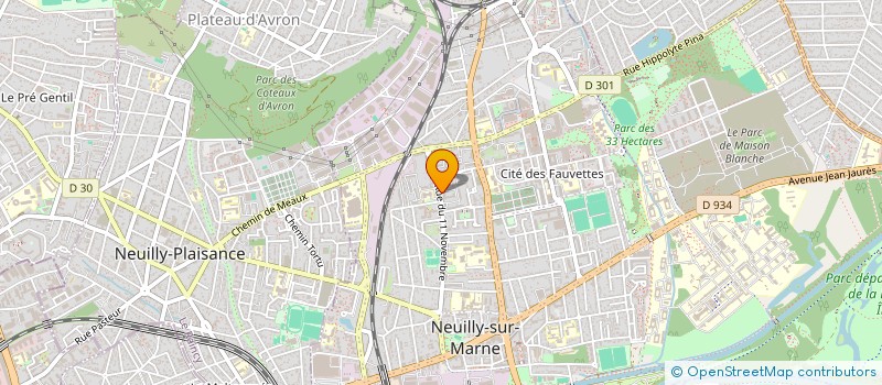 localisation de l'entreprise YSM INVESTISSEMENTS à NEUILLY SUR MARNE