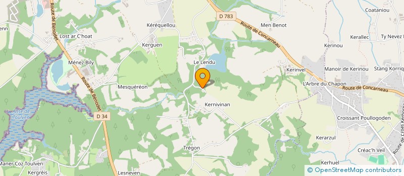 localisation de l'entreprise YSMAGARA à QUIMPER