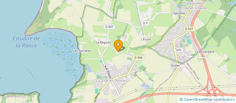 localisation de l'entreprise YSMS  LA VILLE-ES-NONAIS