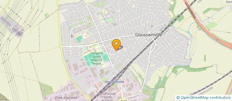 localisation de l'entreprise YSO à GOUSSAINVILLE