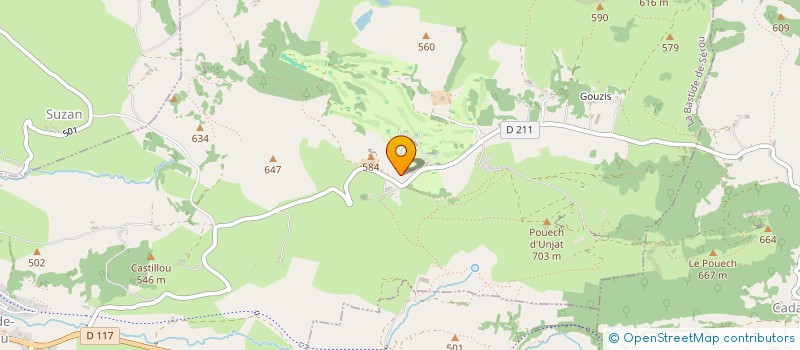 localisation de l'entreprise YSO CONSEIL & REALISATION à LA BASTIDE-DE-SEROU