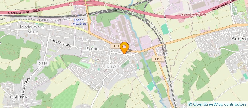 localisation de l'entreprise YSOLINE COUTURE  EPONE