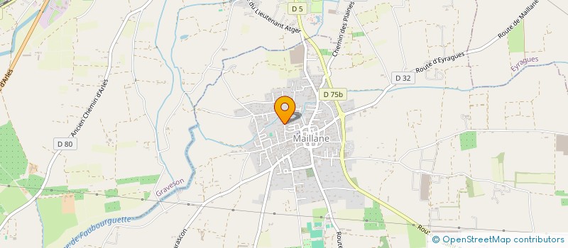 localisation de l'entreprise YSPARO  MAILLANE