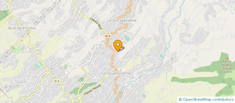 localisation de l'entreprise YSSAMONDIYA  LE TAMPON