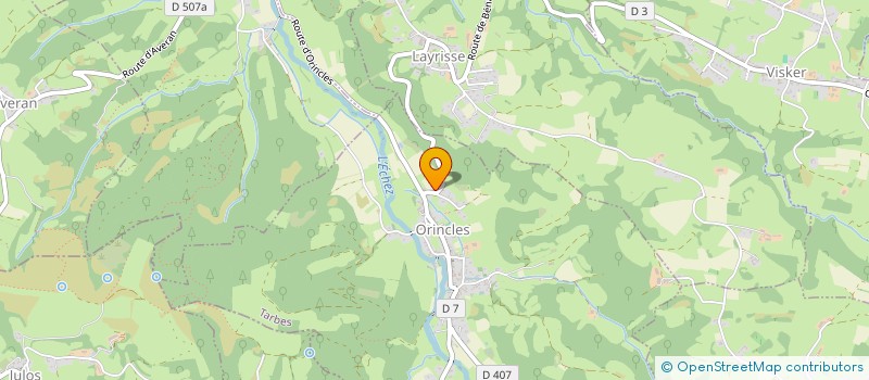 localisation de l'entreprise YSU 2  LAYRISSE