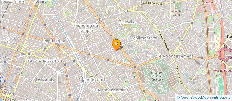 localisation de l'entreprise YSW3L  PARIS 11
