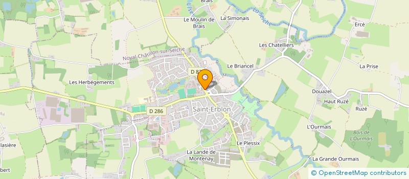 localisation de l'entreprise YSY SOLS  SAINT-ERBLON