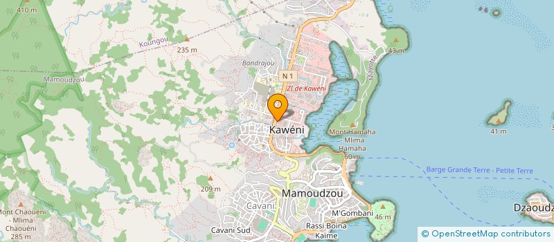 localisation de l'entreprise YSYS AVOCATS à MAMOUDZOU