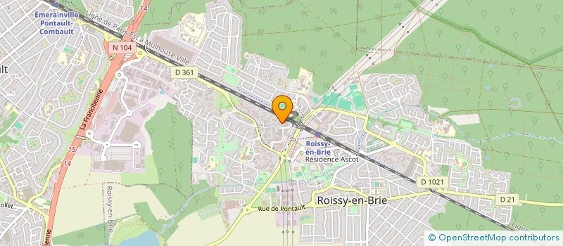 localisation de l'entreprise YT SOLUTIONS à NOISY-LE-GRAND