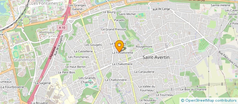 localisation de l'entreprise YTEK'POSE  SAINT-AVERTIN