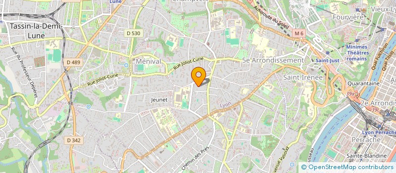 localisation de l'entreprise YTERATION CONSULTING à LYON