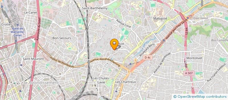 localisation de l'entreprise YTEXY à MARSEILLE