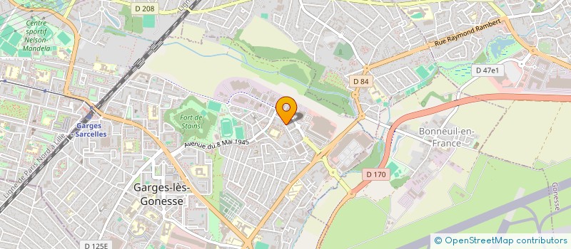 localisation de l'entreprise YTH HOLDING  GARGES-LES-GONESSE