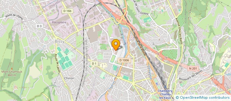 localisation de l'entreprise YTHAK 2 SAVOIES  CHAMBERY