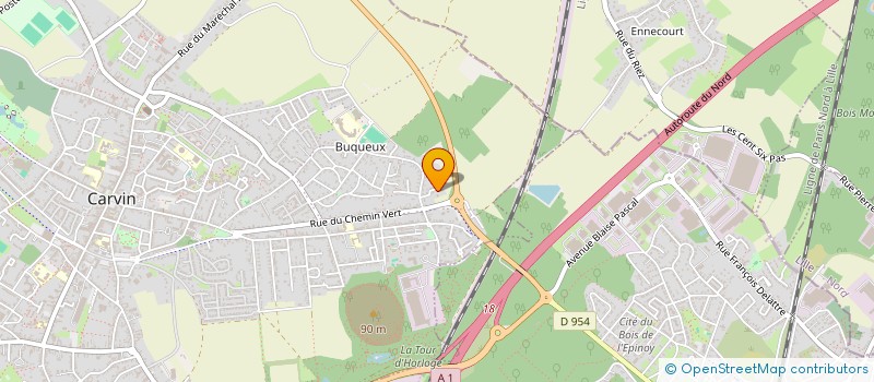 localisation de l'entreprise YTHEOS à CARVIN