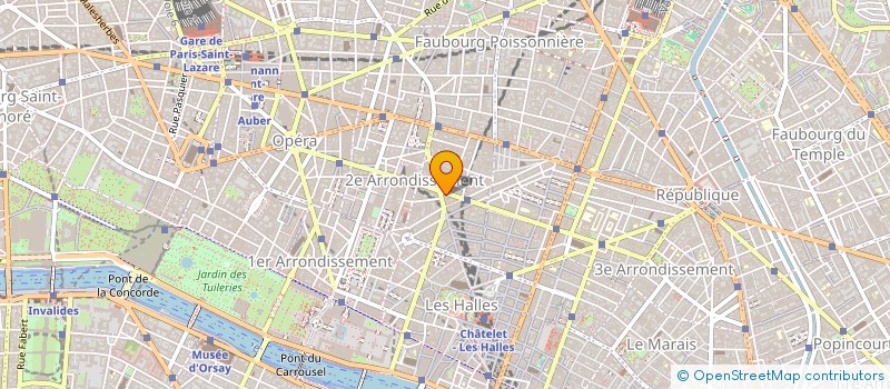 localisation de l'entreprise YTK à PARIS